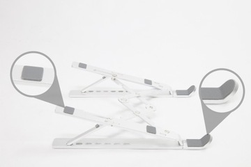 АЛЮМИНИЕВАЯ НАСТОЛЬНАЯ ПОДСТАВКА ДЛЯ НОУТБУКА ПЛАНШЕТА 15.6