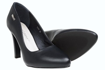 S.LEONE 1457 ЖЕНСКИЕ ТУФЛИ ИЗ СТАЛИ, ЧЕРНЫЙ МАТОВЫЙ D341 R 37