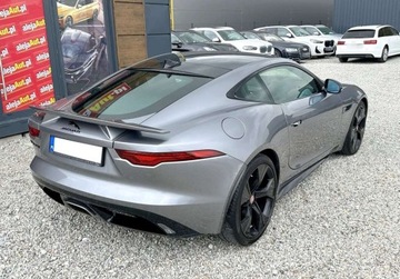 Jaguar F-Type Coupe Facelifting MY21 2.0 i4 Turbo 300KM 2021 Jaguar F-Type F-Type 2.0 Turbo Benz 300 km R-Dynamic Salon PL 18.000 km Wa, zdjęcie 4