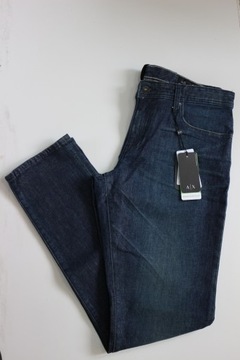 Armani Exchange spodnie Slim rozm 33-32 pas 88 cm