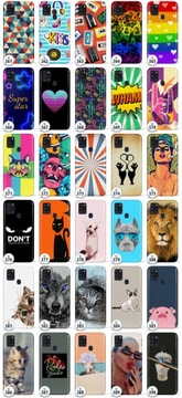 УЗОРЫ Чехол для Samsung Galaxy A21s + СТЕКЛО