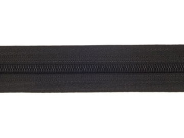 Zips Rozdeľovač 100cm čierny 5ks