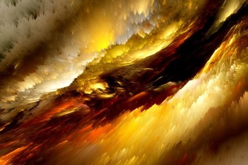Obraz Na Płótnie ABSTRAKCJA do salonu Burzowe Niebo KOLOROWY Canvas 40x30