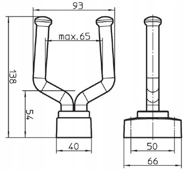 ВЕШАЛКА ДЛЯ СТРУН УКУЛЕЛЕ + НАКЛЕЙКА + КАПОДАСТР