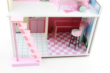 Stella Fashion кукольный домик, лестница, выдвижная терраса