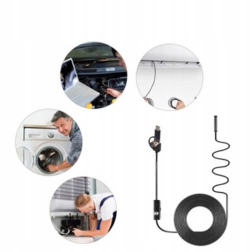 ЭНДОСКОПНАЯ КАМЕРА ДЛЯ ПРОВЕРКИ ANDROID USB-C 10M