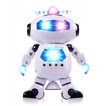 INTERAKTYWNY ROBOT tańczący ANDROID 360 STOPNI
