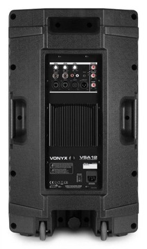 Активная акустическая система Vonyx 12 дюймов, 800 Вт для диджеев и концертной музыки