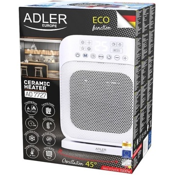 КЕРАМИЧЕСКИЙ НАГРЕВАТЕЛЬ ECO LED ДИСТАНЦИОННЫЙ КОЛЕБАНИЯ AD7727