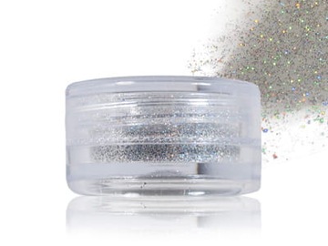 SYRENKA SREBRNA EFEKT HOLOGRAMU NA PAZNOKCIU 3ml