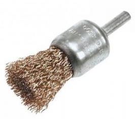 SZCZOTKA PĘDZELKOWA Z TRZPIENIEM 12mm DRUCIANA