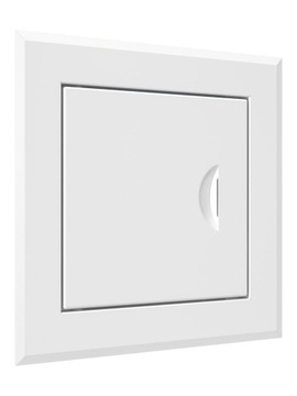 Drzwiczki Rewizyjne Metalowe Białe Magnes 15x20 150x200