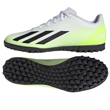 % БОТИНКИ ADIDAS X CRAZYFAST.4 TF IE1583 БЕЛЫЕ 45 1/3 /ADIDAS