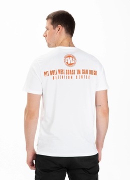 ФУТБОЛКА МУЖСКАЯ ИЗ ХЛОПКА PIT BULL ORANGE DOG XL