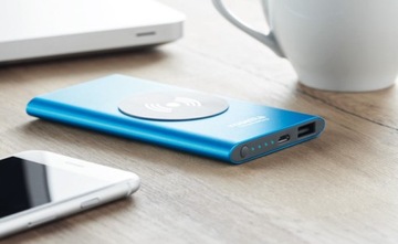 Беспроводной повербанк 4000мАч с гравировкой 25 шт.