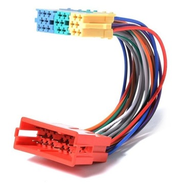 ADAPTER ISO 20 PIN MINI ISO x3 ROZDZIELANY VW AUDI
