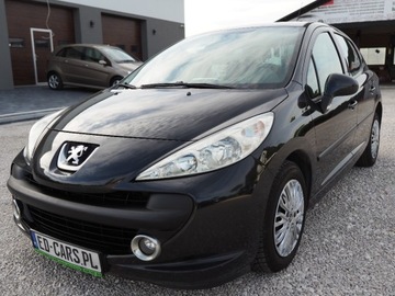 Peugeot 207 Hatchback 5d 1.4 VTi 95KM 2008 Peugeot 207 Sliczny czarny 1.4B 220tys z Niem..., zdjęcie 2