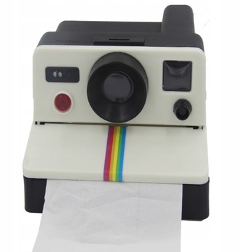 UCHWYT NA PAPIER TOALETOWY POLAROID APARAT