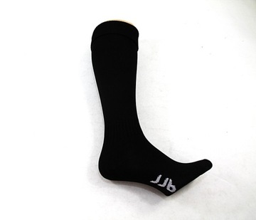 Эластичные футбольные носки JJB Футбольные носки ЧЕРНЫЕ Jr молодежные 30,5–34