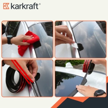 УПЛОТНИТЕЛЬ ВЕТРОВОГО СТЕКЛА КЛЕЙКАЯ ПОЛОСА ДЛЯ ОБШИВКИ ДВЕРИ 2 М