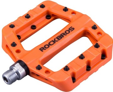 PEDAŁY ROWEROWE UNIWERSALNE PLATFORMOWE NYLON MTB LEKKIE L+P