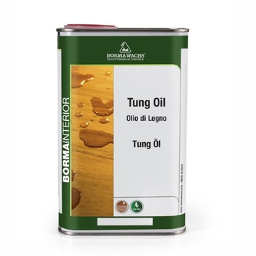 Tung Oil -Naturalny Olej Do Drewna 1Lt Borma Wachs