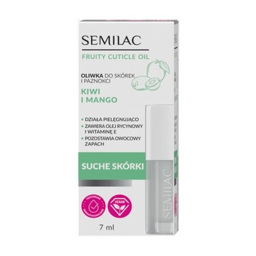 SEMILAC OLIWKA DO SKÓREK I PAZNOKCI KIWI-MANGO 7ml