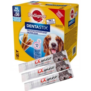 Pedigree Dentastix средняя среда пород 56 ПК