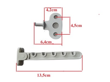 BLOKADA ZABEZPIECZENIE OKNA OGRANICZNIK OKIENNY DO OKIEN REGULATOR GRZEBIEŃ