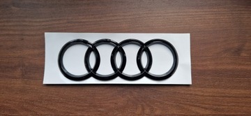 ZNAK ZADNÍ ČERNÁ LESK AUDI A3 A4 B6 A6 C5 175MM