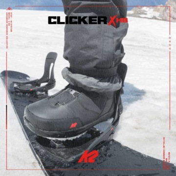 Мужские крепления K2 Clicker X HB Black 2023 R.M.