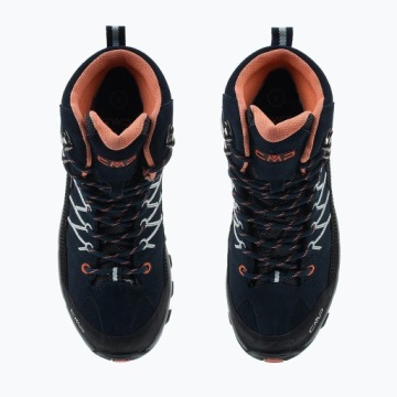 Женские трекинговые туфли CMP Rigel Mid, черные и темно-синие 3Q12946 37 EU