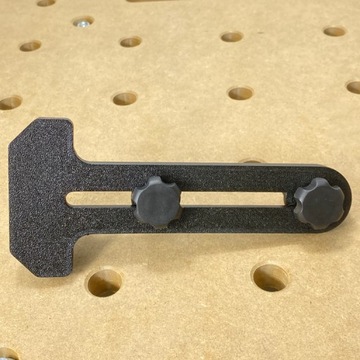 КОМПЛЕКТ РЕГУЛИРУЕМЫХ СТОПОРОВ ДЛЯ СТОЛИКА FESTOOL MFT, 2 ШТ.