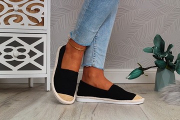 BUTY DAMSKIE TRAMPKI ESPADRYLE TENISÓWKI PŁASKIE