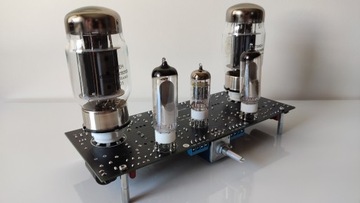 Ламповый усилитель SE EL34 KT88, комплект ECC83 EM80