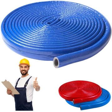 Otulina w zwoju izolacyjna PE COLOR K-flex niebieska 6x15 / 10 mb