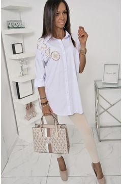 Повседневная рубашка EMMELINE OVERSIZE! WZ.3 XL