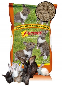 Królik - Farmer Pasza Samica Karmiąca 25 kg