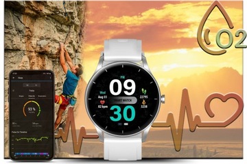 SMARTWATCH DAMSKI ZEGAREK +BOX +GRAWER ROZMOWY POLSKIE MENU CIŚNIENIE SMS