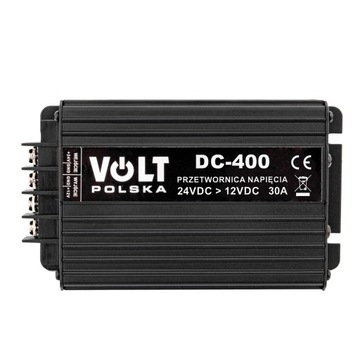 ПРЕОБРАЗОВАТЕЛЬ НАПРЯЖЕНИЯ 24В ПОНИЖАЮЩИЙ ДО 12В 400ВТ 30А