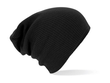CIEPŁA DWUWARSTWOWA CZAPKA SLOUCH BEANIE