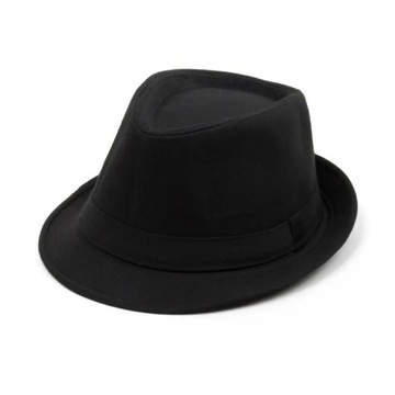 KAPELUSZ R103 DAMSKI CZARNY TRILBY JACKSON
