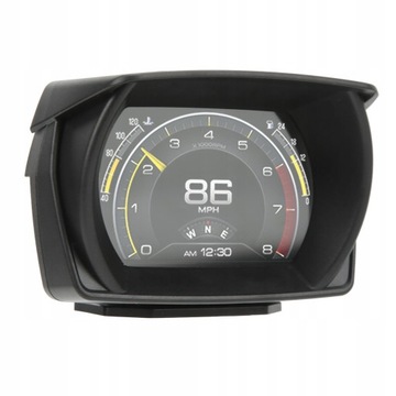 Inteligentny HUD OBD2 GPS Inklinometr Wyświetlacz