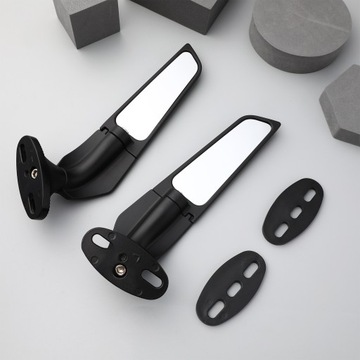 Зеркало заднего вида WING FIN для мотоцикла, боковое