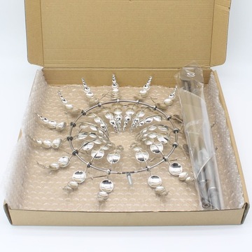 OGRODOWY WIATRAK KINETYCZNY METALOWY SPINNER DEKORACYJNY