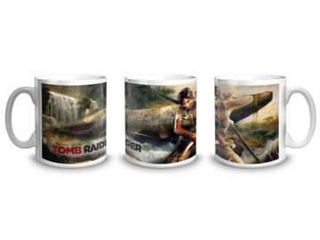 TOMB RAIDER LARA CROFT KUBEK KUBKI + IMIĘ PREZENT