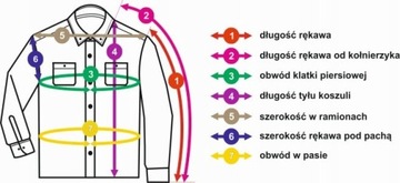 koszula męska DOCKLAND bawełna 100% 5XL_klatka_150