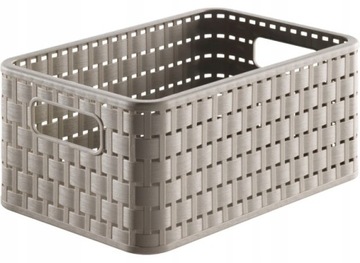 ROTHO, koszyk COUNTRY 6 L - cappuccino