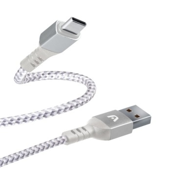 КАБЕЛЬ USB-C — USB-A ДО 480 МБ/С, 180 СМ ИЗ НЕЙЛОНОВОГО ПЛЕТЕНИЯ ARGOMTECH