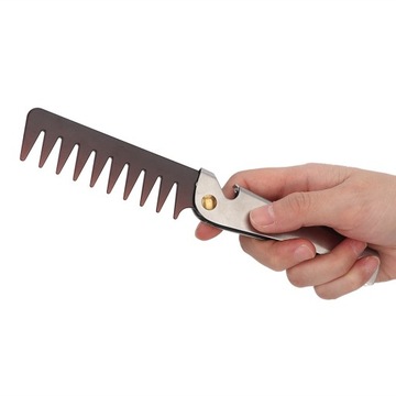 Przenośny grzebień z głowicą olejową ze stali
